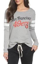 Women's Junk Food Nfl San Francisco 49ers Champion Sweatshirt, Size - Grey