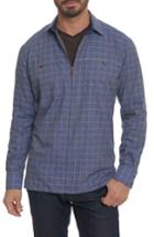 Men's Robert Graham Auburn Check Shirt Jacket X-large - Blue