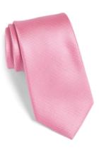 Men's Calibrate Rawson Solid Silk Tie, Size - Pink