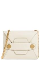 Stella Mccartney Small Faux Leather Crossbody Bag - White