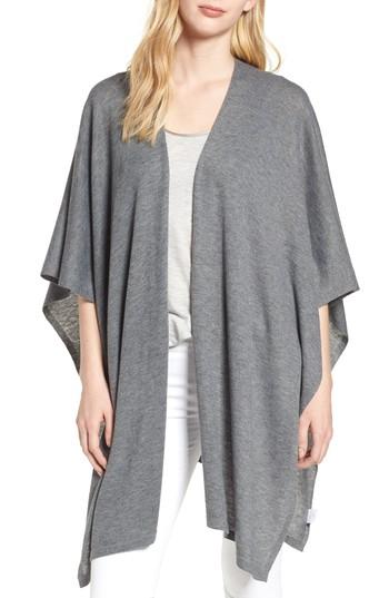 Women's Echo Core Everyday Ruana, Size - Grey