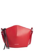 Alexander Mcqueen Mini Leather Bucket Bag - Red