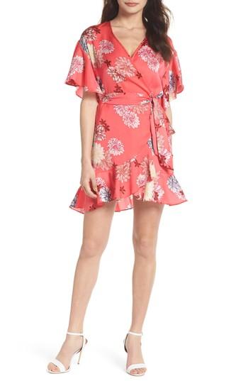 Women's Bb Dakota Kirsten Blossom Print Dress - Pink