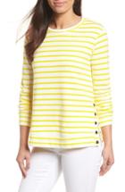 Women's Gibson Side Snap Sweatshirt - Yellow
