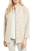 Women's Eileen Fisher Wool Jacket - Beige