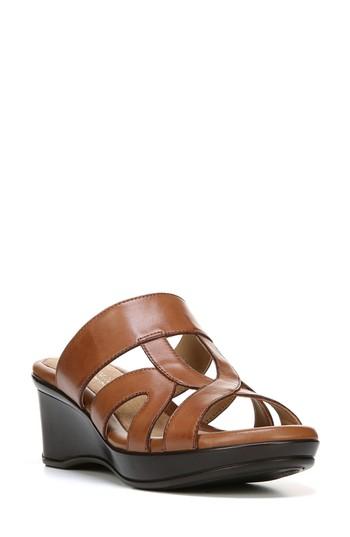 Women's Naturalizer Vanity Wedge Sandal M - Brown