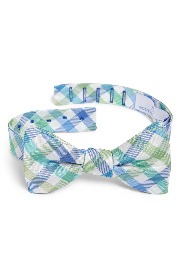 Men's Southern Tide Montage Silk Bow Tie
