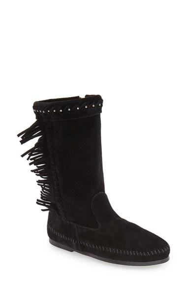 Women's Minnetonka 'luna' Fringe Boot