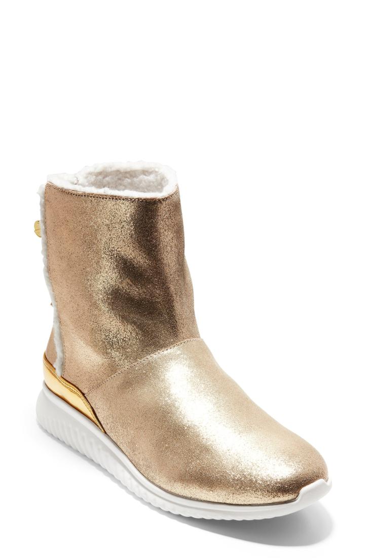 Women's Cole Haan Studiogrand Waterproof Bootie B - Beige