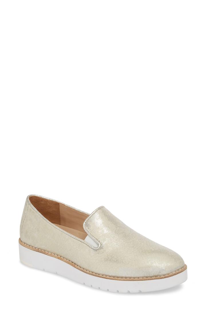 Women's Johnston & Murphy Penelope Loafer M - White