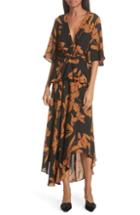 Women's Proenza Schouler Chevron Stripe Wool & Silk Blend Ottoman Dress