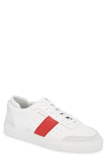 Men's Axel Arigato Dunk Striped Sneaker Us / 41eu - White
