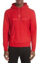 Men's Belstaff Northview Logo Hoodie, Size - Red