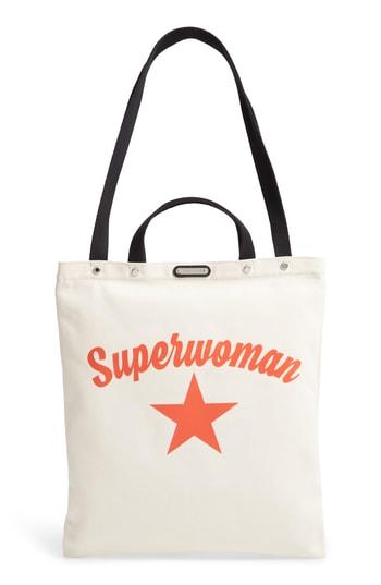 Rebecca Minkoff Superwoman Large Tote - Ivory