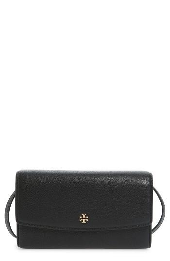 Women's Tory Burch Leather Wallet Crossbody Bag -