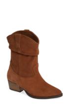Women's Charles By Charles David Zulu Western Boot .5 M - Brown