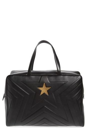 Stella Mccartney Alter Nappa Faux Leather Overnight Duffel - Black