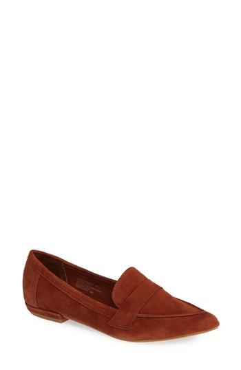 Women's Steve Madden Cheryl Flat M - Brown