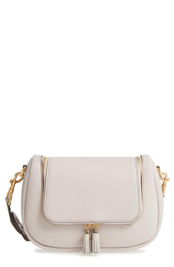 Anya Hindmarch Small Vere Leather Crossbody Satchel - Grey