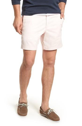 Men's 1901 Ballard Washed Stretch Cotton Shorts - Pink