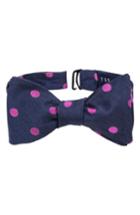 Men's Ted Baker London Dot Silk Bow Tie, Size - Pink