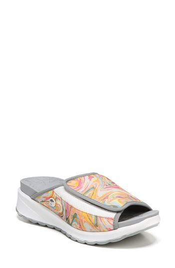 Women's Bzees Galaxy Slide Sandal M - Red