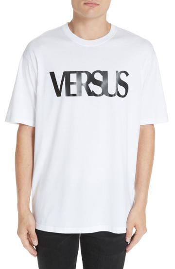 Men's Versus Versace Bruce Weber Graphic T-shirt, Size - White