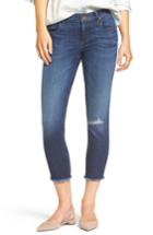 Women's Kut From The Kloth Donna Ripped Crop Jeans - Blue