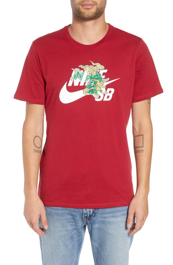Men's Nike Sb Year Of The Dog T-shirt - Red