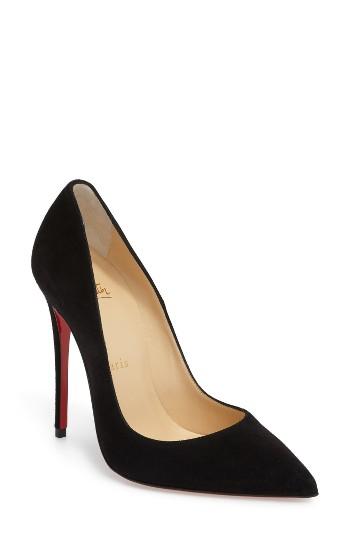Women's Christian Louboutin 'so Kate' Pointy Toe Pump Us / 36eu - Black