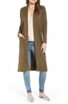 Women's Dreamers By Debut Longline Cardigan - Green
