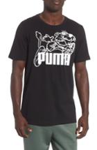 Men's Puma Retro Sports T-shirt - Black