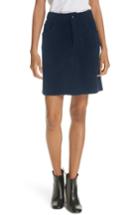 Women's Harvey Faircloth Fleece Miniskirt - Blue
