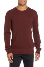 Men's Allsaints Wells Crewneck Slim Fit Sweater - Red