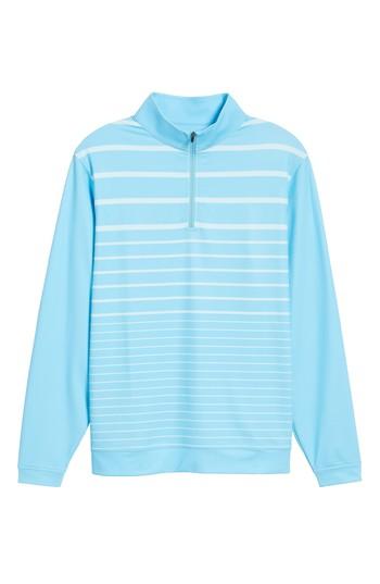 Men's Peter Millar Perth Quarter Zip Performance Pullover