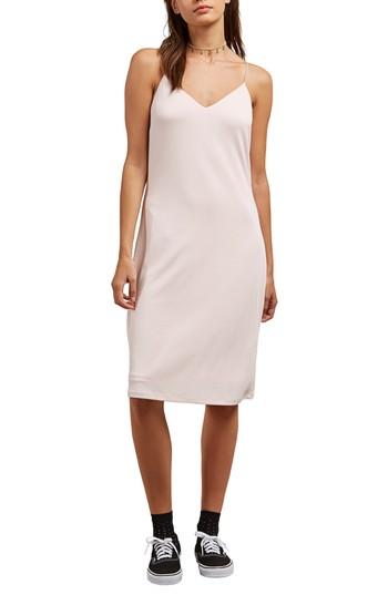 Women's Volcom Mojo Dojo Slipdress - Pink