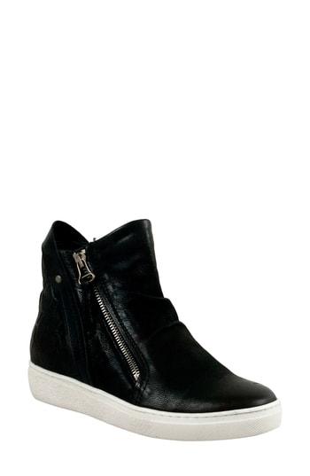 Women's Miz Mooz Lulu High Top Sneaker Eu - Black