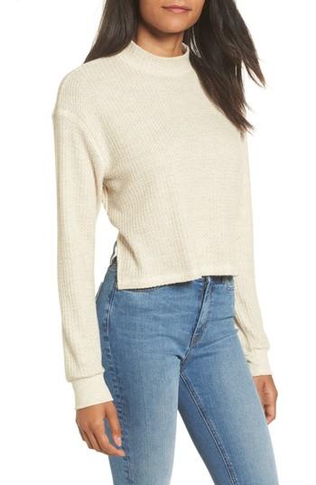 Women's Pst By Project Social T Thermal Crop Top - Beige