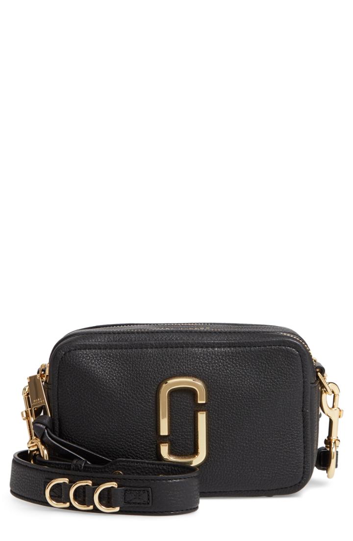 Marc Jacobs The Softshot 21 Crossbody Bag - Black