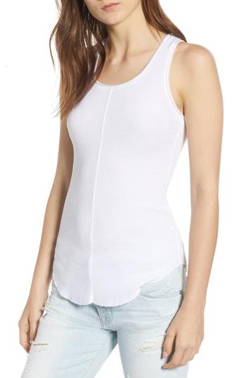 Women's Ag Fallyn Thermal Tank - White