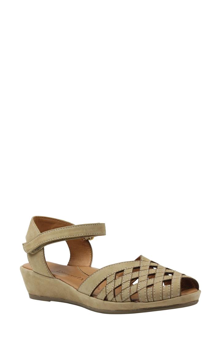 Women's L'amour Des Pieds Burcie Wedge Sandal M - Beige