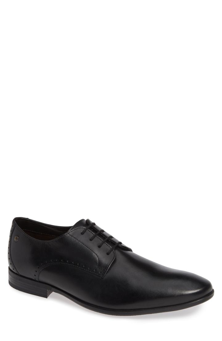 Men's Base London Plain Toe Derby Us / 44eu - Black