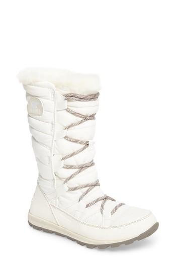 Women's Sorel Whitney Snow Boot M - Ivory
