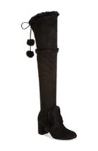 Women's Charles By Charles David Odom Over The Knee Boot M - Black