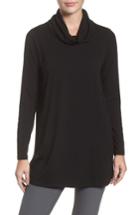 Women's Eileen Fisher Drape Neck Jersey Top