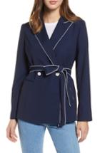 Women's 1901 Tie Waist Blazer - Blue