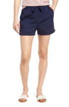 Women's Caslon Pull-on Twill Shorts - Blue