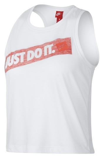 Women's Nike Sportswear Women's Just Do It Tank - White