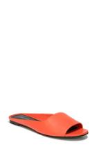 Women's Via Spiga Hana Slide Sandal M - Orange