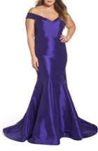 Women's Mac Duggal Off The Shoulder Mermaid Gown